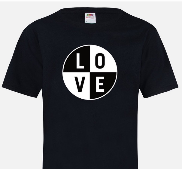 L O V E Bauhaus T-SHIRT - 808MANA © BIG ISLAND LOVE LLC 2000-2021